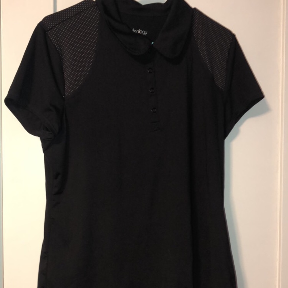 Golf polo black